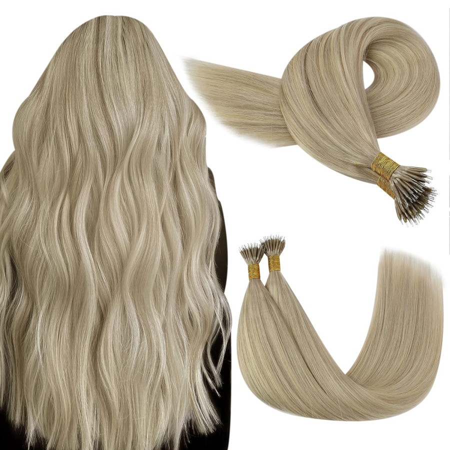 Extensii Nanoring Deluxe Blond Nisipiu